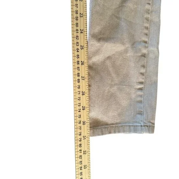 Mossimo Skinny Premium Denim Jeans women's size 2 tan cargo pockets - Picture 6 of 12